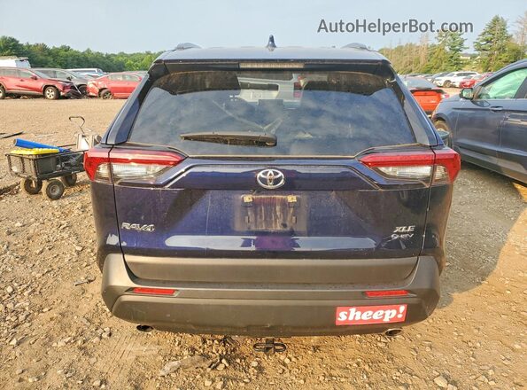 JTMRWRFV4SD277372 2025 TOYOTA RAV4 Blue Widok z tyłu