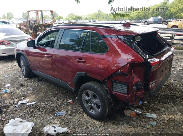JTMRWRFV4SD294589 2025 TOYOTA RAV4 HYBRID Burgundy Rear left