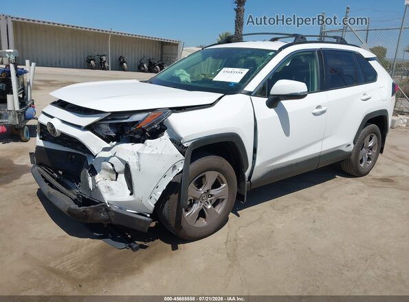 JTMRWRFV4SD300648 2025 TOYOTA RAV4 HYBRID White Առջևի ձախ երեք քառորդ տեսարան