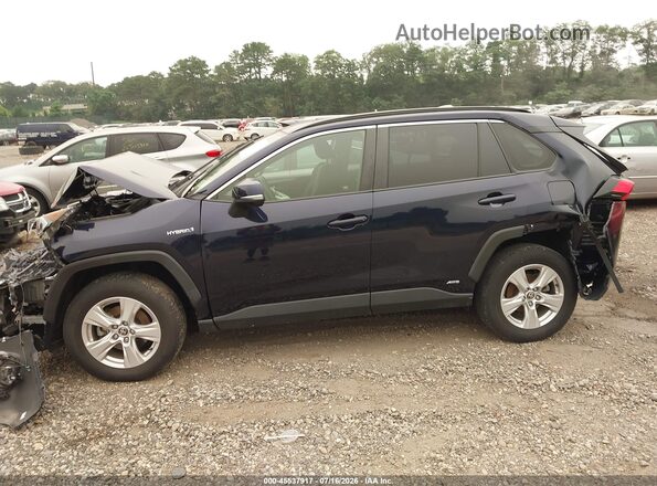 JTMRWRFV5MD126463 2021 TOYOTA RAV4 HYBRID Синий Панорамный вид салона 360°