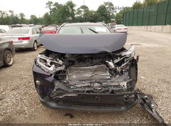 JTMRWRFV5MD126463 2021 TOYOTA RAV4 HYBRID Синий Вид щитка приборов