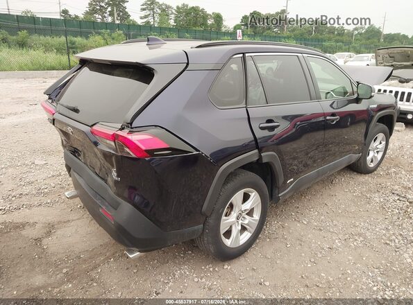 JTMRWRFV5MD126463 2021 TOYOTA RAV4 HYBRID Синий Задняя правая четверть