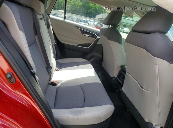 JTMRWRFV5SD305003 2025 TOYOTA RAV4 Red Vista interior trasera