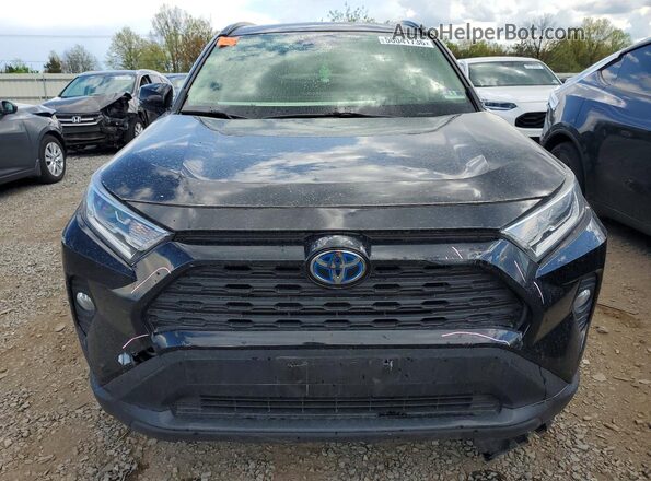 JTMRWRFV6KD006152 2019 TOYOTA RAV4 Black Դիմացի տեսք
