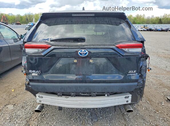 JTMRWRFV6KD006152 2019 TOYOTA RAV4 Black Հետևի տեսք