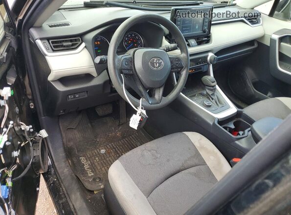 JTMRWRFV6KD006152 2019 TOYOTA RAV4 Black Առջևի վահանակի տեսք