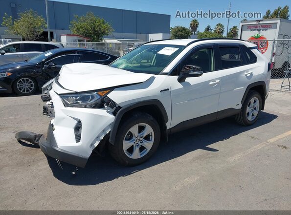 JTMRWRFV6LD549888 2020 TOYOTA RAV4 HYBRID White Передня ліва чверть