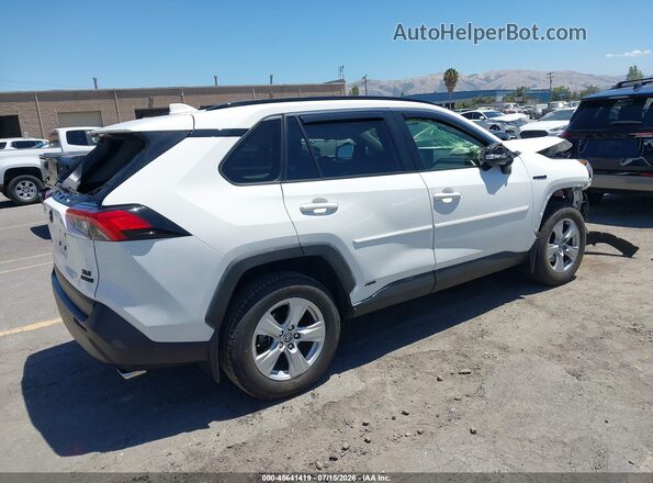 JTMRWRFV6LD549888 2020 TOYOTA RAV4 HYBRID White Задня права чверть