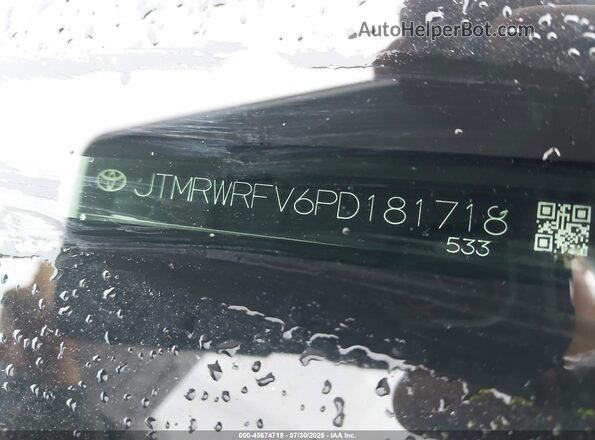 JTMRWRFV6PD181718 2023 TOYOTA RAV4 HYBRID Gray 