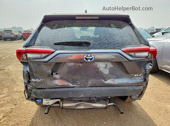 JTMRWRFV7PD207825 2023 TOYOTA RAV4 Серый Вид сзади