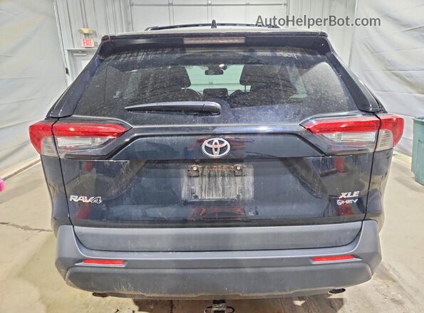 JTMRWRFV7SD334664 2025 TOYOTA RAV4 Black Вид ззаду