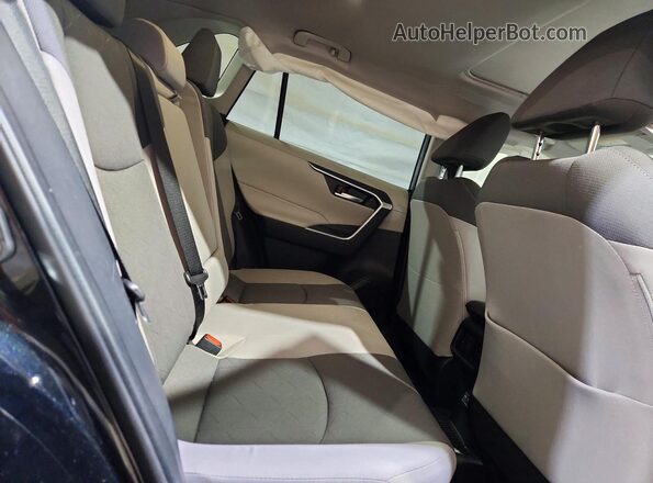 JTMRWRFV7SD334664 2025 TOYOTA RAV4 Black Вид задньої частини салону