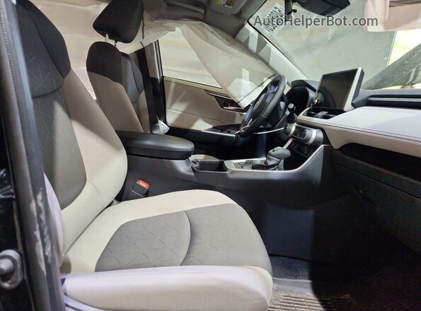 JTMRWRFV7SD334664 2025 TOYOTA RAV4 Black Вид салону спереду