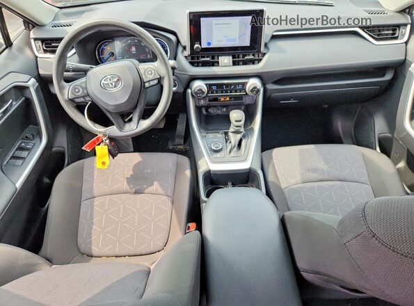 JTMRWRFV7SJ063185 2025 TOYOTA RAV4 Gray Dashboard view