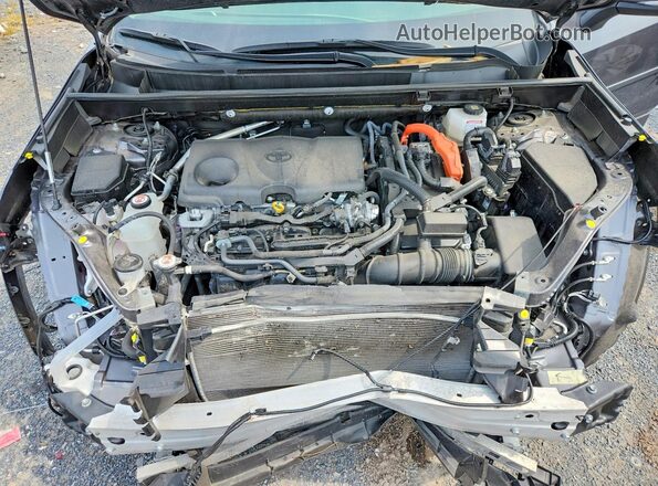 JTMRWRFV7SJ063185 2025 TOYOTA RAV4 Gray Engine compartment view