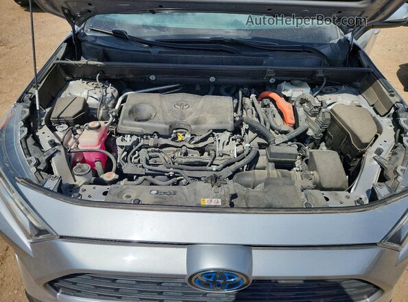 JTMRWRFV8KD005052 2019 TOYOTA RAV4 Silver Widok wnętrza z tyłu