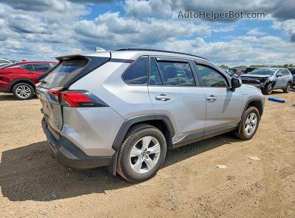 JTMRWRFV8KD005052 2019 TOYOTA RAV4 Silver Tył prawy