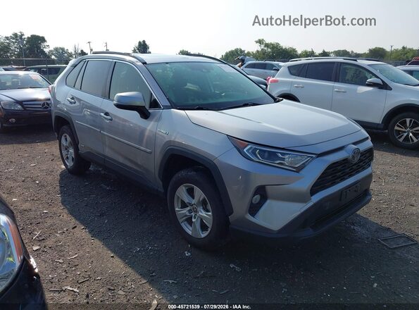 JTMRWRFV8LD064748 2020 TOYOTA RAV4 HYBRID Gray Widok wnętrza z tyłu