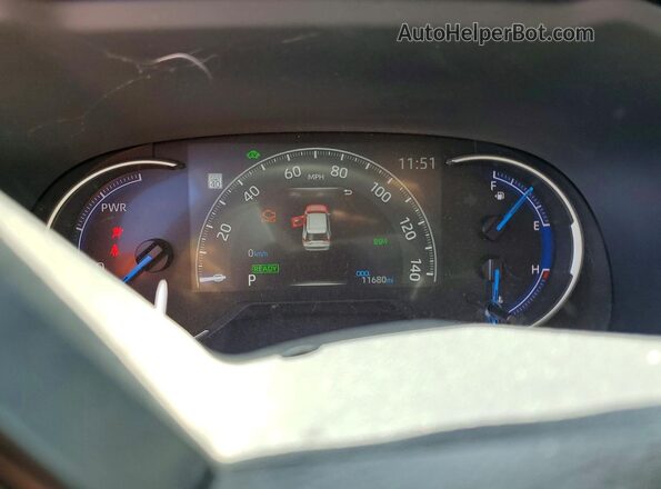 JTMRWRFV8SJ066385 2025 TOYOTA RAV4 Silver Vista del cuadro de instrumentos