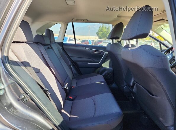JTMRWRFV8SJ070663 2025 TOYOTA RAV4 Gray Вид задніх сидінь