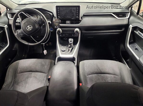 JTMRWRFV9LD066508 2020 TOYOTA RAV4 Белый Вид панели приборов