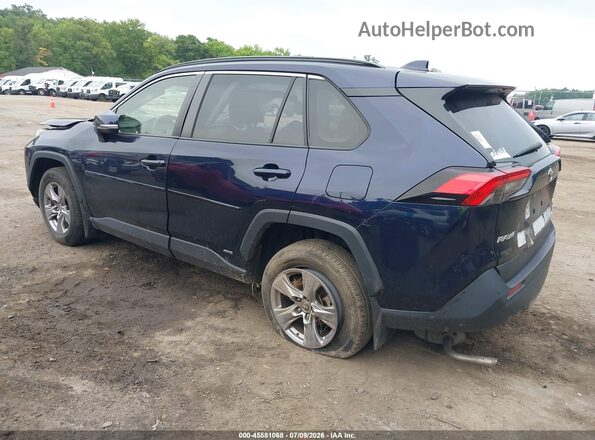 JTMRWRFV9ND154185 2022 TOYOTA RAV4 HYBRID Dark Blue Задняя левая четверть