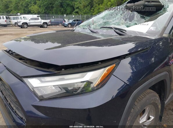 JTMRWRFV9ND154185 2022 TOYOTA RAV4 HYBRID Dark Blue Вид спереди