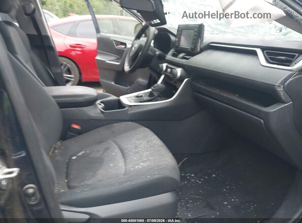 JTMRWRFV9ND154185 2022 TOYOTA RAV4 HYBRID Dark Blue Вид салона спереди