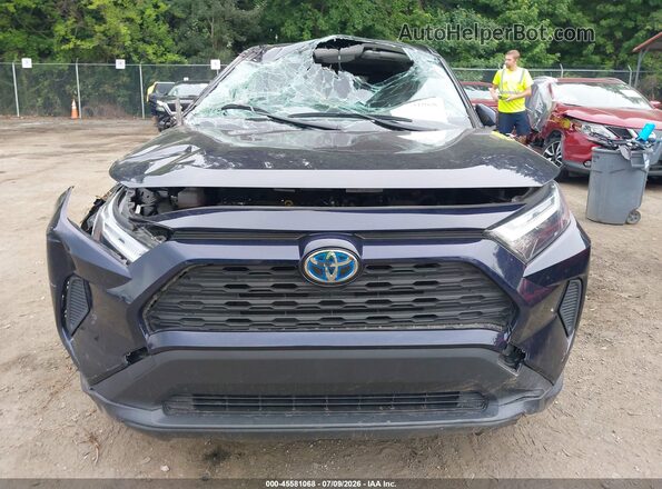 JTMRWRFV9ND154185 2022 TOYOTA RAV4 HYBRID Dark Blue Вид панели приборов