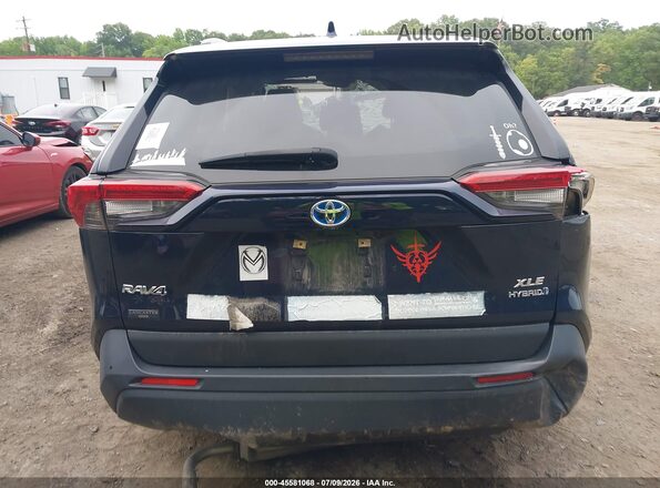 JTMRWRFV9ND154185 2022 TOYOTA RAV4 HYBRID Dark Blue 