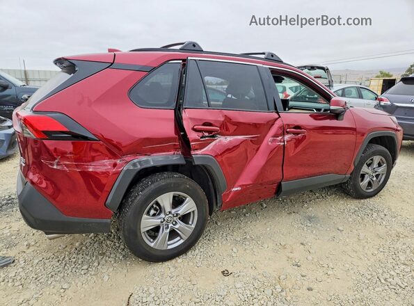 JTMRWRFV9SD337016 2025 TOYOTA RAV4 Burgundy Tył prawy