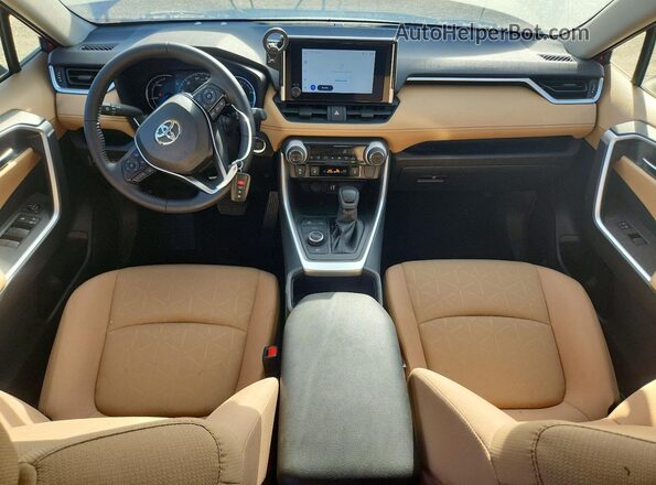 JTMRWRFV9SD337016 2025 TOYOTA RAV4 Burgundy Widok deski rozdzielczej