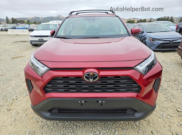 JTMRWRFV9SD337016 2025 TOYOTA RAV4 Burgundy Widok z przodu