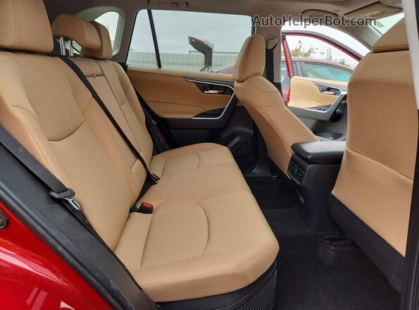 JTMRWRFV9SD337016 2025 TOYOTA RAV4 Burgundy Widok wnętrza z tyłu