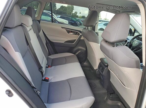 JTMRWRFV9SD337890 2025 TOYOTA RAV4 White Rear interior view
