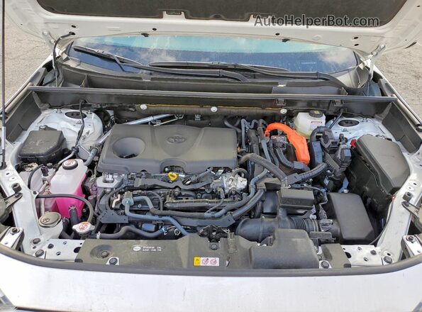 JTMRWRFV9SD337890 2025 TOYOTA RAV4 White Engine compartment view