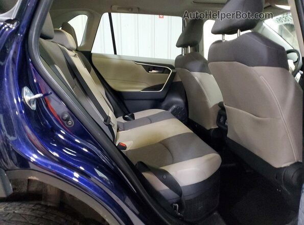 JTMRWRFV9SD604087 2025 TOYOTA RAV4 Blue Vista interior trasera