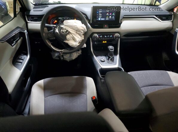 JTMRWRFV9SD604087 2025 TOYOTA RAV4 Blue Vista del salpicadero