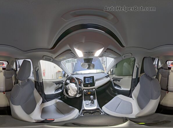 JTMRWRFV9SD604087 2025 TOYOTA RAV4 Blue Vista interior de 360 grados