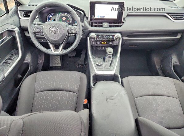 JTMRWRFV9SJ068940 2025 TOYOTA RAV4 Black Вид панелі приладів
