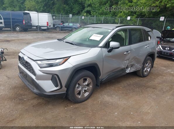 JTMRWRFVXPJ057694 2023 TOYOTA RAV4 HYBRID Silver Առջևի ձախ երեք քառորդ տեսարան
