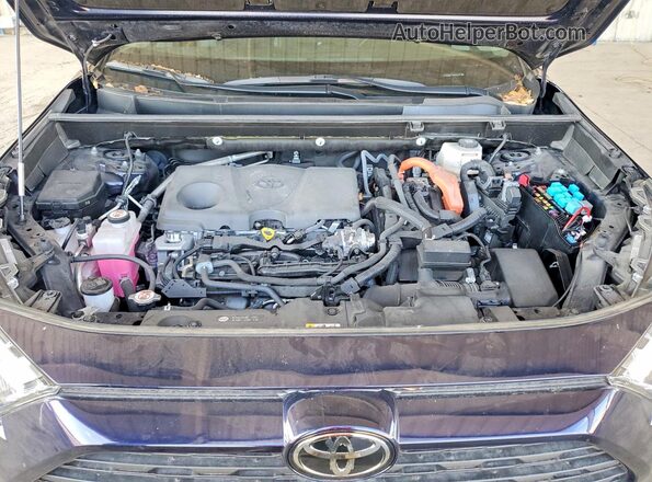 JTMRWRFVXSD304137 2025 TOYOTA RAV4 Blue Вид підкапотного простору