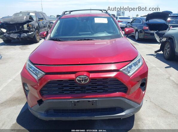 JTMW1RFV0KD010005 2019 TOYOTA RAV4 Red ხელსაწყოთა პანელის ხედი
