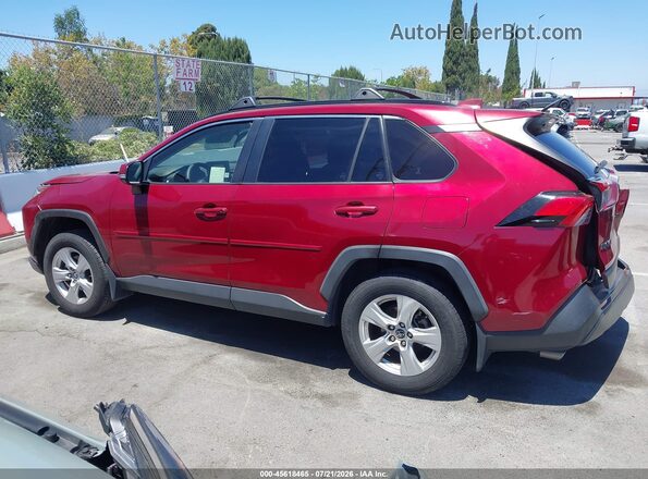 JTMW1RFV0KD010005 2019 TOYOTA RAV4 Red სალონის 360-გრადუსიანი ხედი
