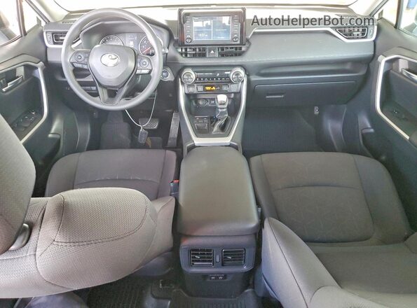 JTMW1RFV1KJ013903 2019 TOYOTA RAV4 White Dashboard view