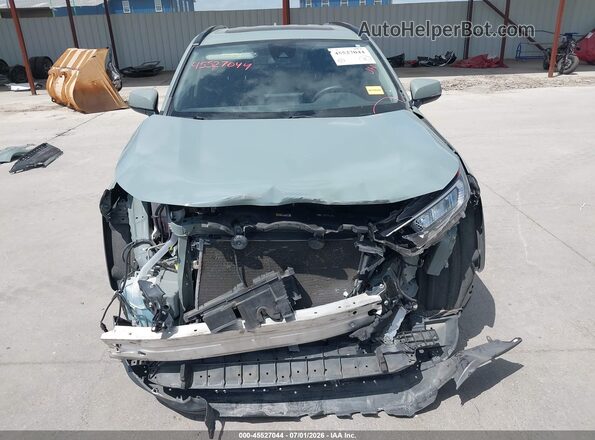 JTMW1RFV1MD073925 2021 TOYOTA RAV4 Gray Rear interior view