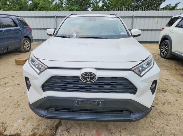 JTMW1RFV2KD012189 2019 TOYOTA RAV4 White Vista frontal
