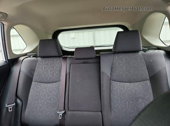 JTMW1RFV2KD012189 2019 TOYOTA RAV4 White Vista de los asientos traseros