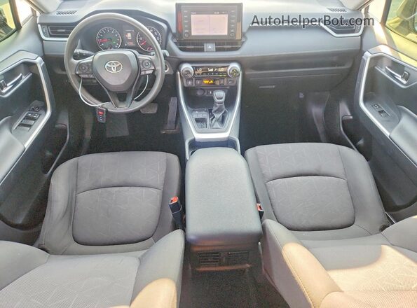 JTMW1RFV3KD032564 2019 TOYOTA RAV4 White Առջևի վահանակի տեսք