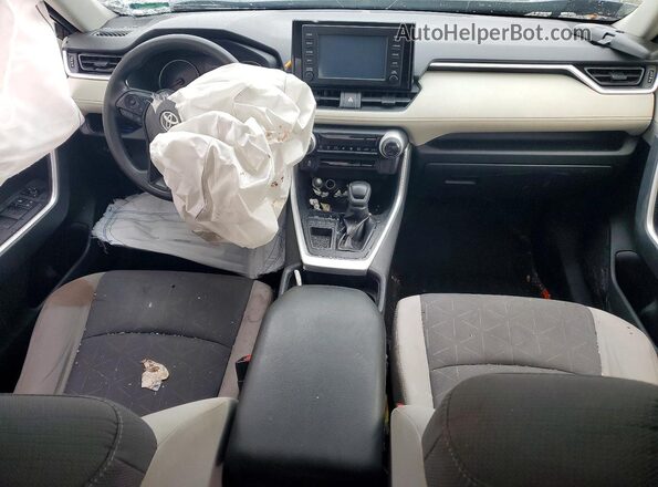 JTMW1RFV3KD037005 2019 TOYOTA RAV4 Blue Dashboard view
